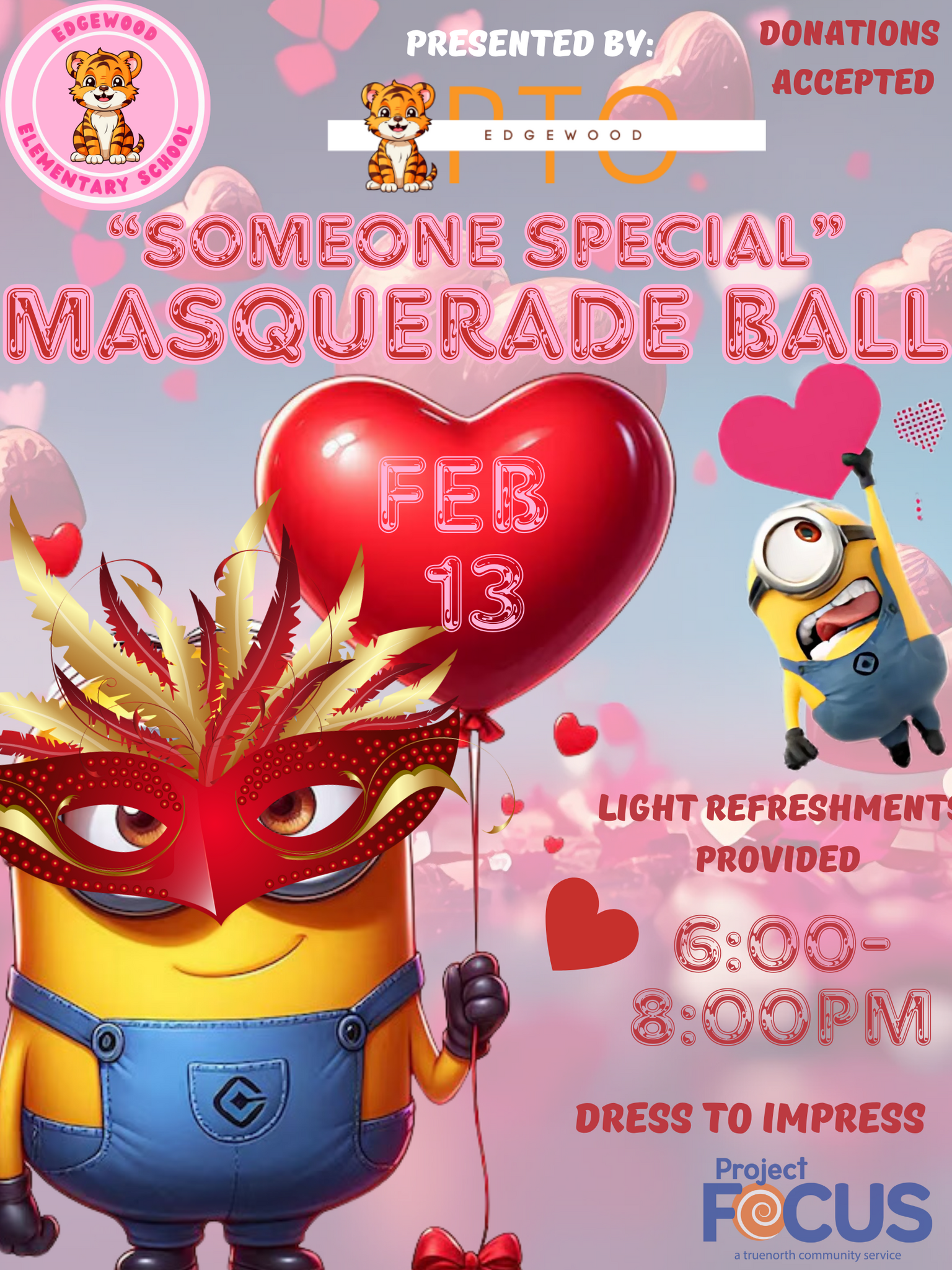 someone special dance, Feb 13, 6-8pm At Edgewood